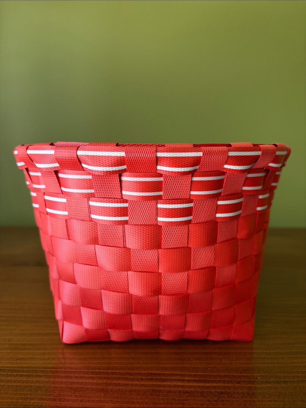 Reddish Woven Storage Basket - Home Accents